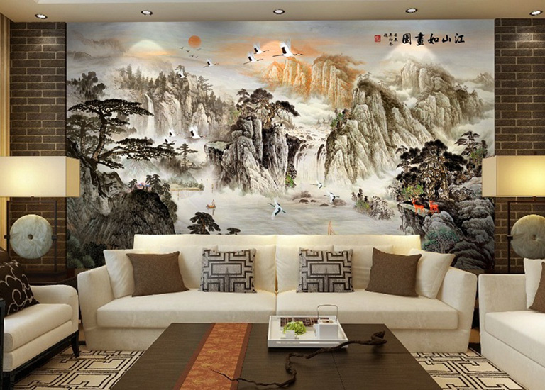 Tranh phong thủy cho tuổi Quý Hợi