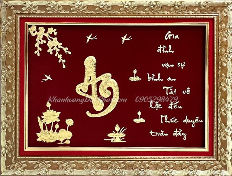 tranh chữ An thư Pháp