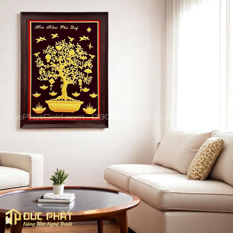 Tranh treo tường phong thủy hợp người tuổi Dậu 1993 Tranh treo tường phong thủy hợp người tuổi Dậu 1993