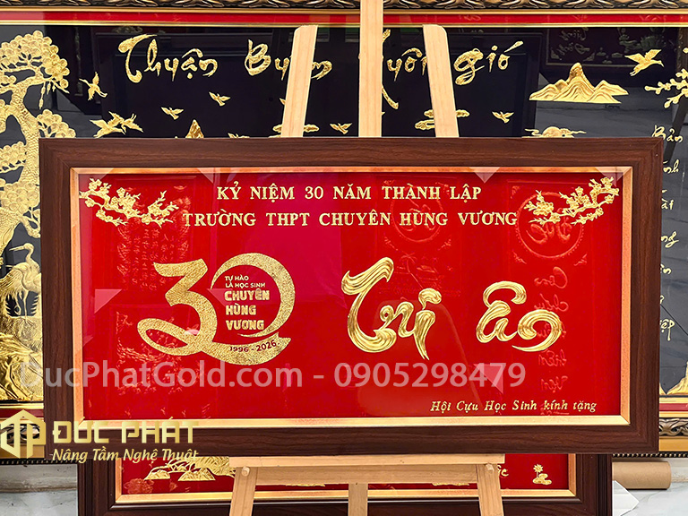 tranh tặng thầy cô nhà trường