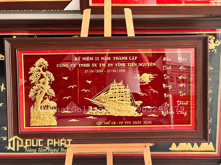 tranh quà tặng kỷ niệm thành lập công ty