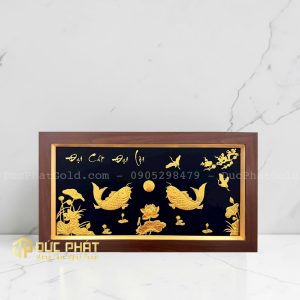 tranh cá chép đại cát đại lợi