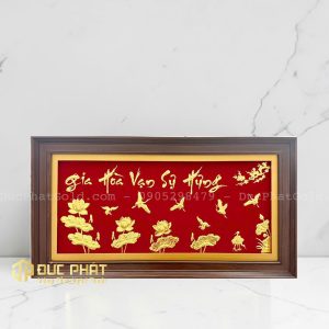 tranh chữ Gia Hoà Vạn Sự Hưng
